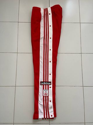Pantalón Adidas Adibreak Rojo Talla XS