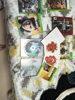 Lote 5 Juegos Gears of War Xbox