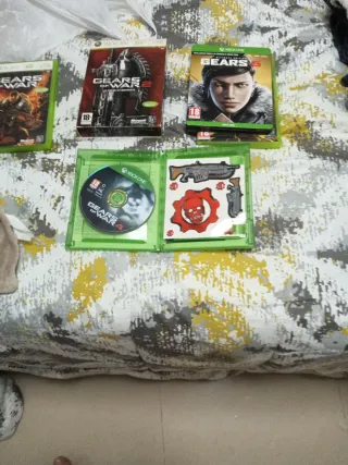 Lote 5 Juegos Gears of War Xbox