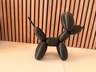 Perro Globo 3D Negro