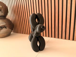 Perro Globo 3D Negro