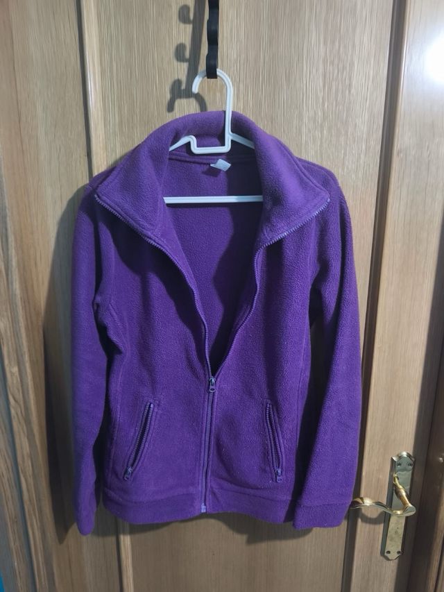 Chaqueta polar Roly morada