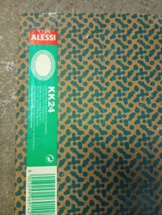 Vassoio Alessi Ovale in Metallo Argentato