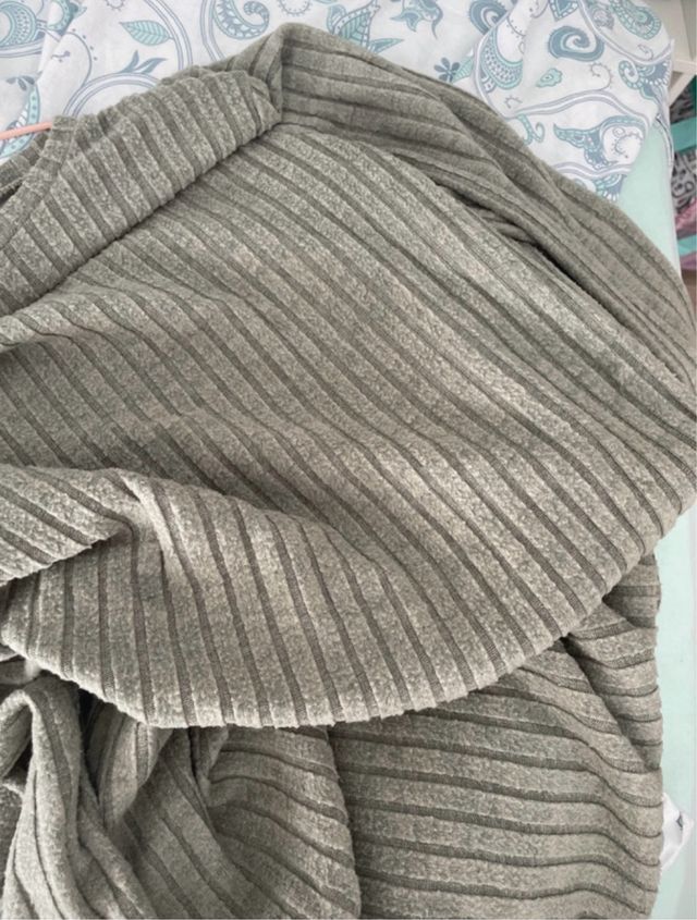 Vestido largo verde invierno talla S