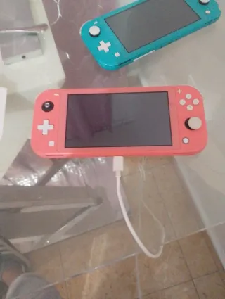 Nintendo Switch Lite Verde e Rosa