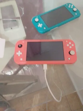 Nintendo Switch Lite Verde e Rosa