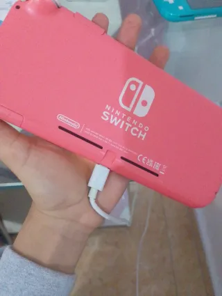 Nintendo Switch Lite Verde e Rosa