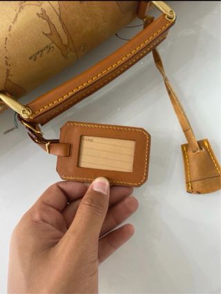 Borsa da viaggio con mappa del mondo