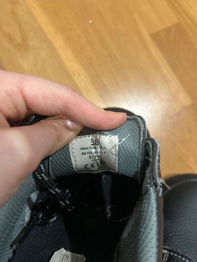 Zapatos de trabajo con punta de seguridad