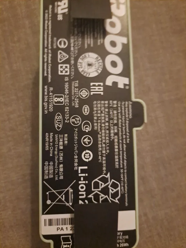 Batería iRobot Roomba 692 Li-Ion