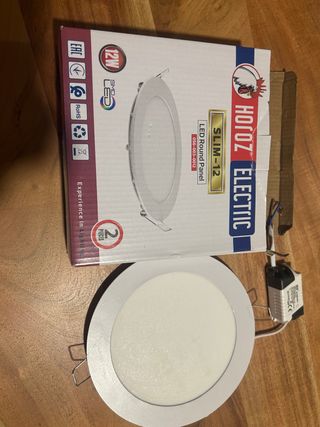 Foco LED Redondo HOTOZ 12W Slim