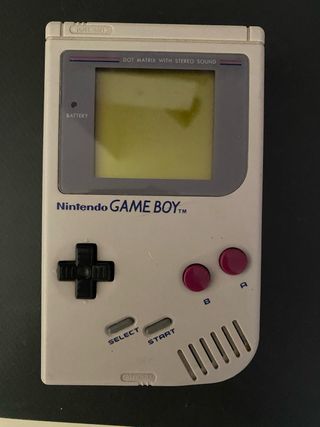Nintendo Game Boy Classic Beige/Gris+Juegos