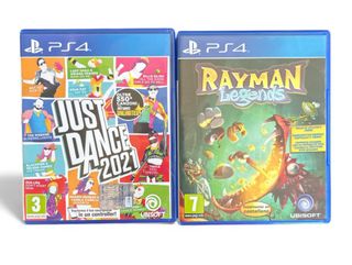 Pack Juegos PS4: Just Dance 2021 y Rayman Legends