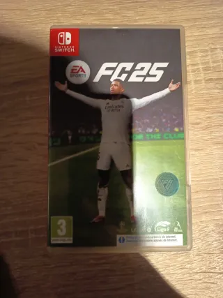 Videojuego de Nintendo switch de FIFA 25