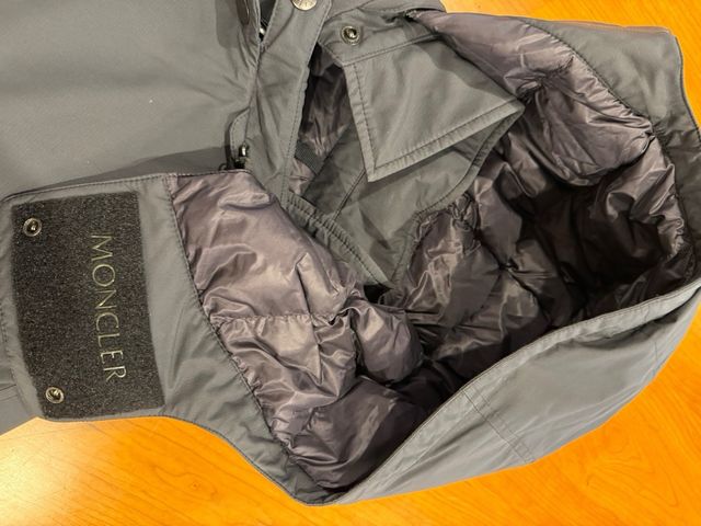 Chaquetón Moncler Azul Talla 7 (58)