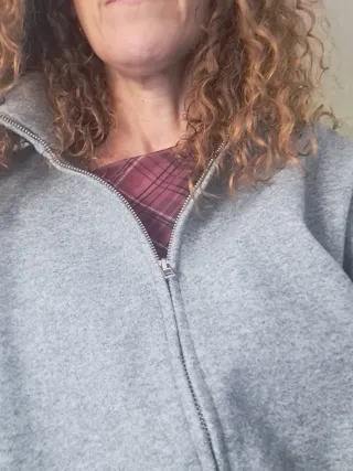 Cazadora Zara Bomber Gris Sin Estrenar