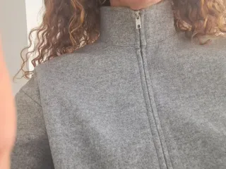 Cazadora Zara Bomber Gris Sin Estrenar