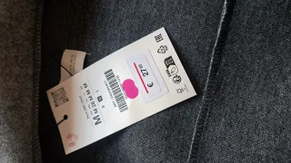 Cazadora Zara Bomber Gris Sin Estrenar