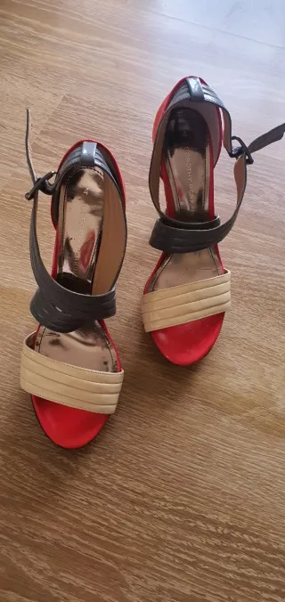 Sandalias Dorothy Perkins Beige y Rojo