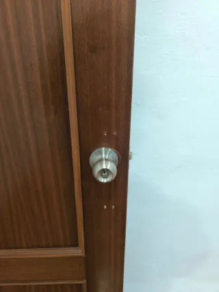 Puerta interior madera