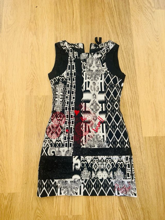 Vestido Desigual Patchwork