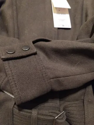 Chaqueta Zara Bomber Minimal con lana