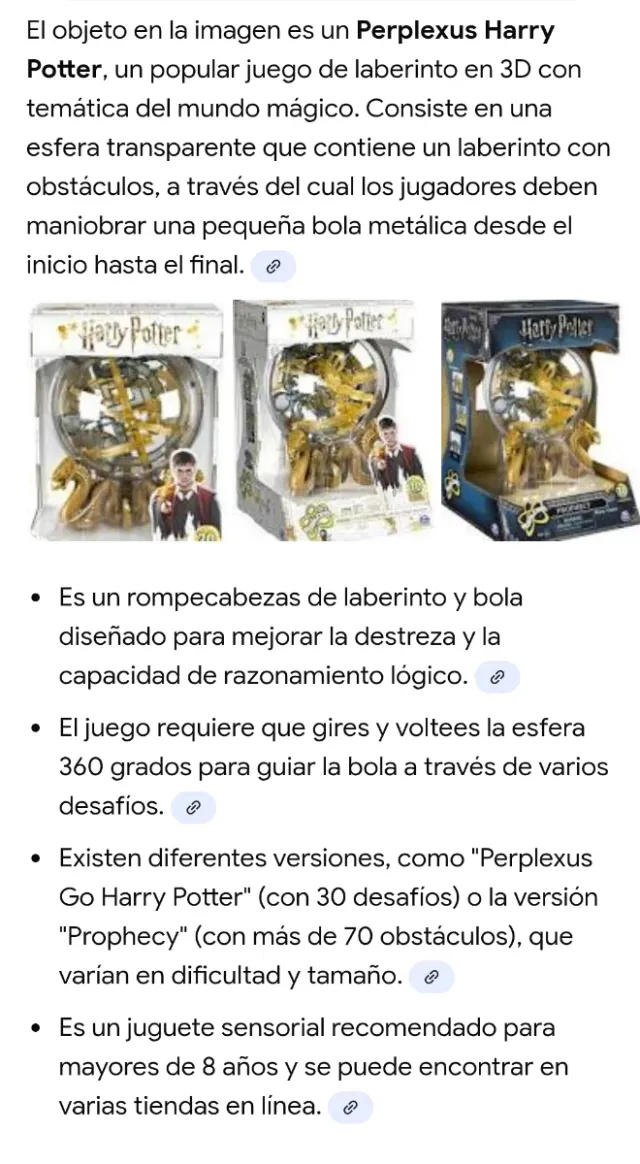 Perplexus Harry Potter Laberinto 3D