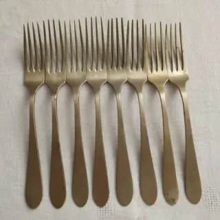 Posate antiche in alpacca