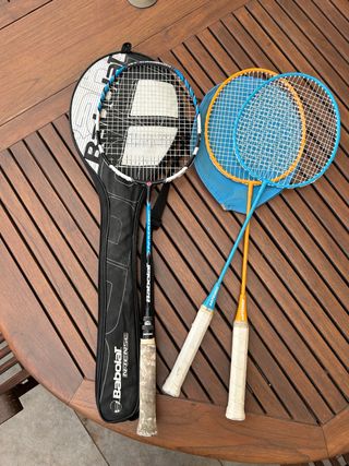 Raquetas de Bádminton Babolat y Artengo