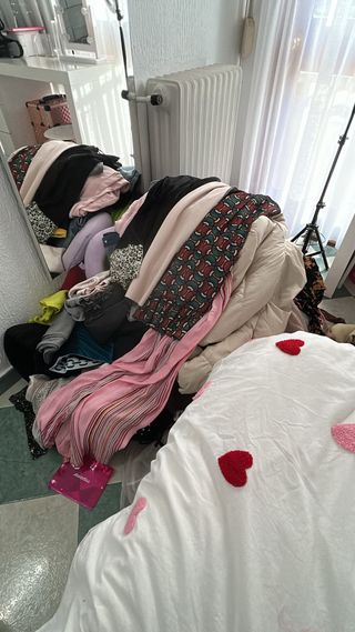 Lote de ropa multicolor talla pequeña