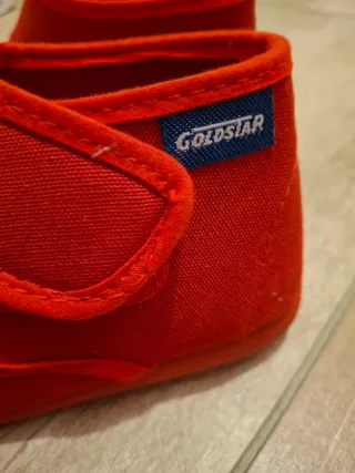 Pantofole bimbo Goldstar rosse n.23
