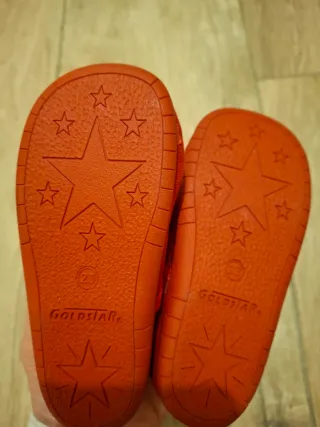 Pantofole bimbo Goldstar rosse n.23