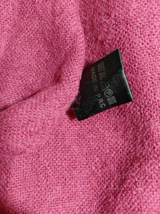 Bufanda Maxi Chal Fucsia Oscuro 100% Acrílico