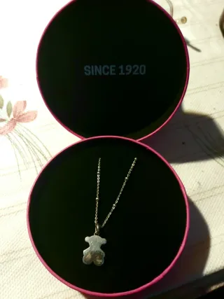 Colgante Plata Tous Oso Certificado