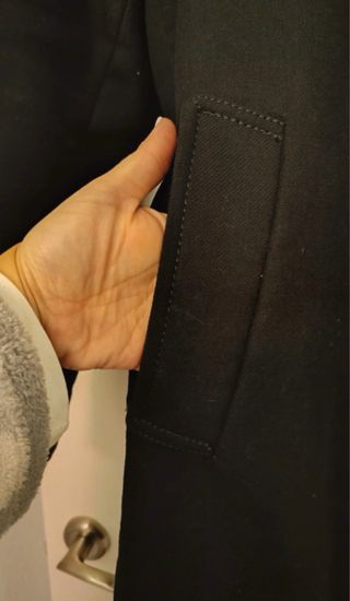 Abrigo/Gabardina de Zara talla M