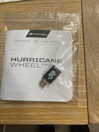 Volante FR-TEC Hurricane Wheel MKII con pedales