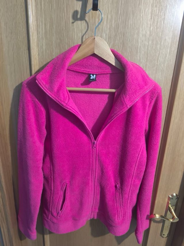 Chaqueta polar Roly rosa