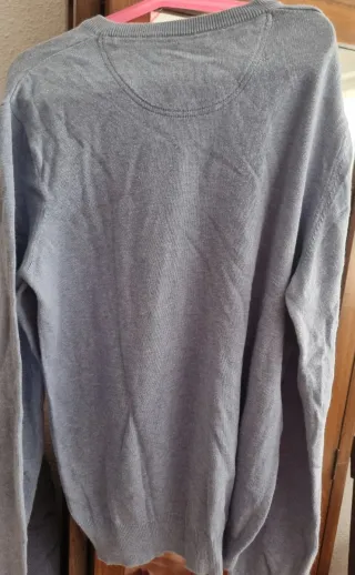 Jersey Lacoste Azul V-Neck