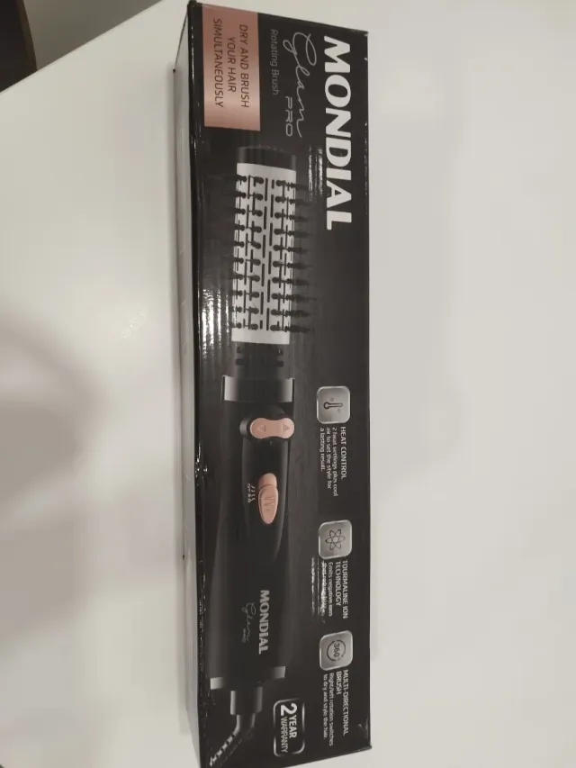 Cepillo Rulo Eléctrico Mondial Glam Pro