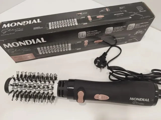 Cepillo Rulo Eléctrico Mondial Glam Pro