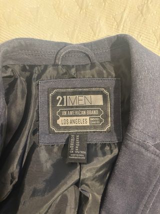 Americana Forever 21 Azul