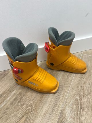 Botas de esquí para niña talla 15.5cm regalo botas