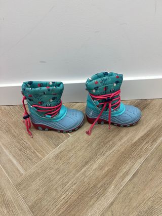 Botas de esquí para niña talla 15.5cm regalo botas