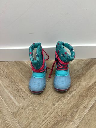 Botas de esquí para niña talla 15.5cm regalo botas