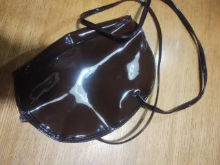 Borsa marrone lucida Baldinini originale