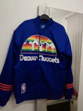 Chaqueta Bomber Adidas Denver Nuggets