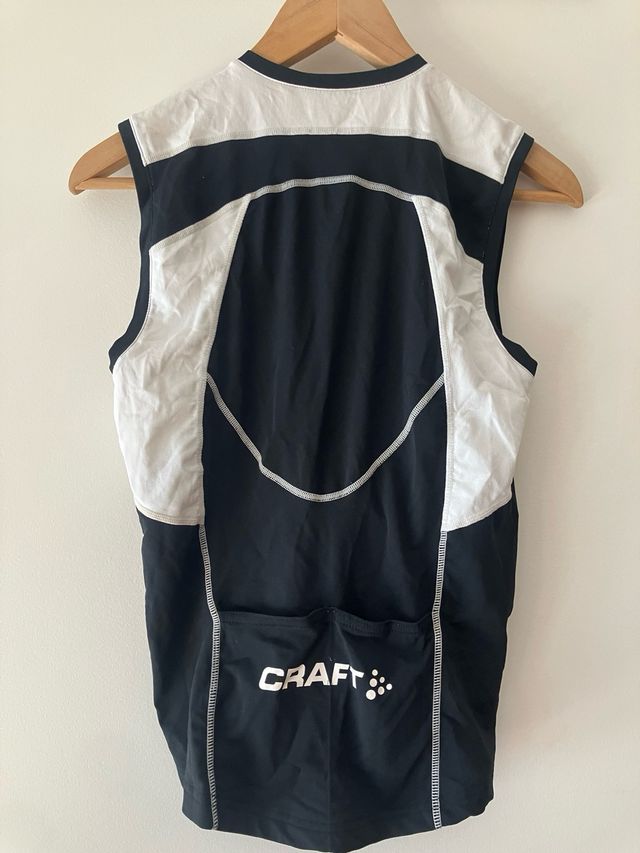 Chaleco Craft Negro y Blanco