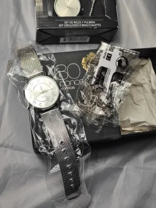 Lote 6 relojes mujer oro y plata