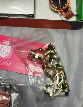 Lote 6 relojes mujer oro y plata