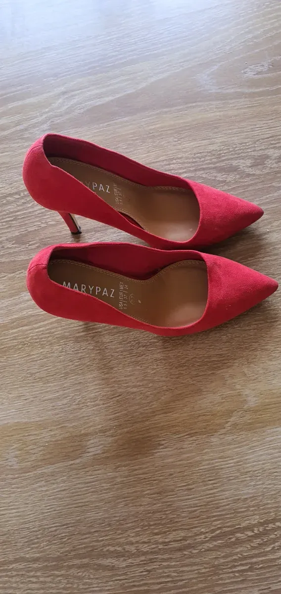 Zapatos de tacón MARYPAZ rojos talla 37
